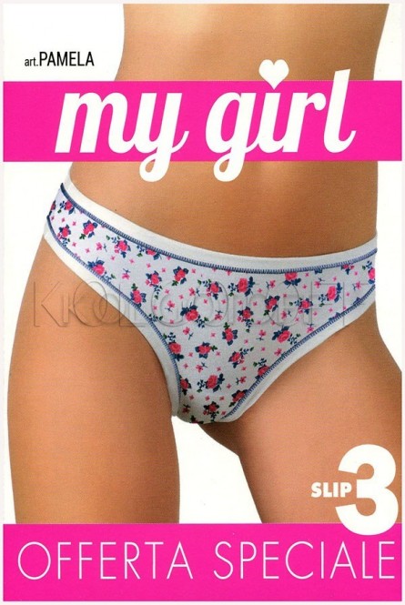 Женские хлопковые трусики-слип в наборе оптом JADEA by Intimo Artu Pamela
