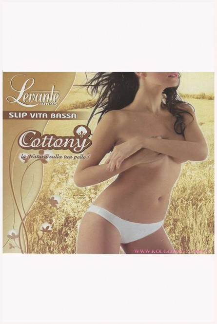 Трусики слип бесшовные оптом LEVANTE Cottony Slip vita bassa