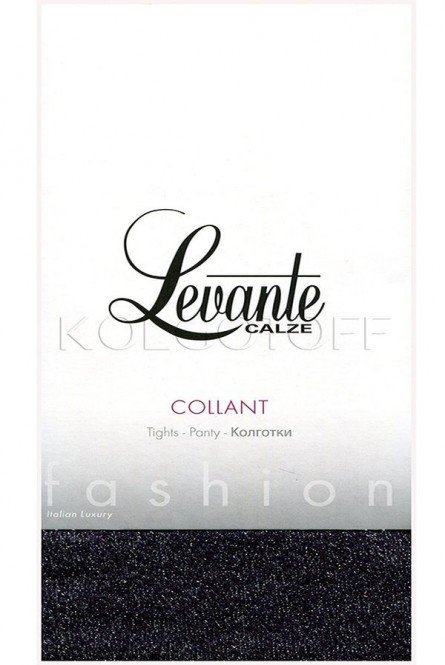 Колготки тёплые с люрексом оптом LEVANTE B01A Collant Viscosa Lame