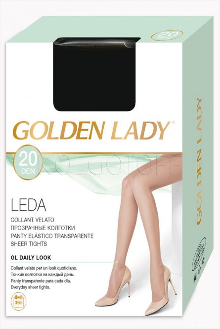 Классические колготки с шортиками GOLDEN LADY Leda 20