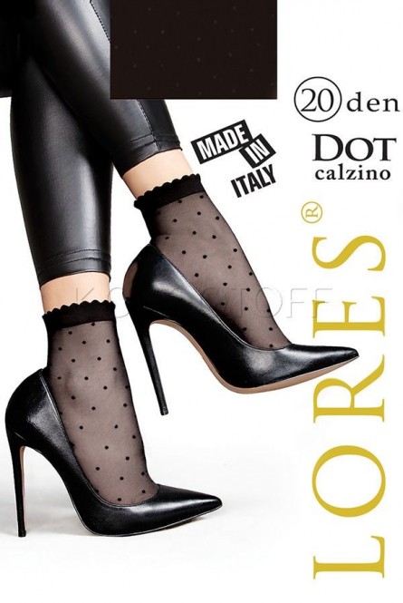 Носки женские с узором оптом LORES Dot 20 calzino