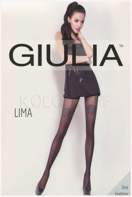 Колготки с узором оптом GIULIA Lima 20 model 9