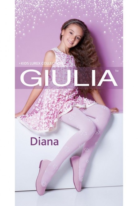 Детские колготки с люрексом оптом GIULIA Diana model 4
