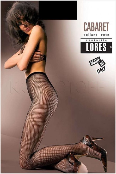 Колготки женские в сетку оптом Lores Cabaret Rete