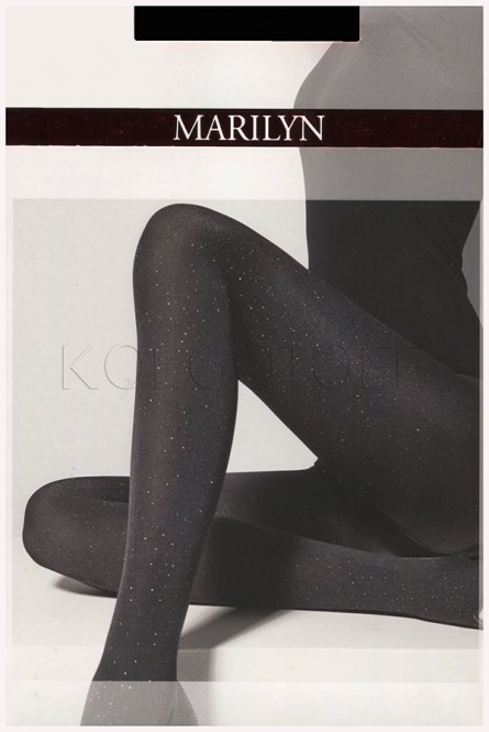 Колготки с блеском оптом MARILYN Shine E57
