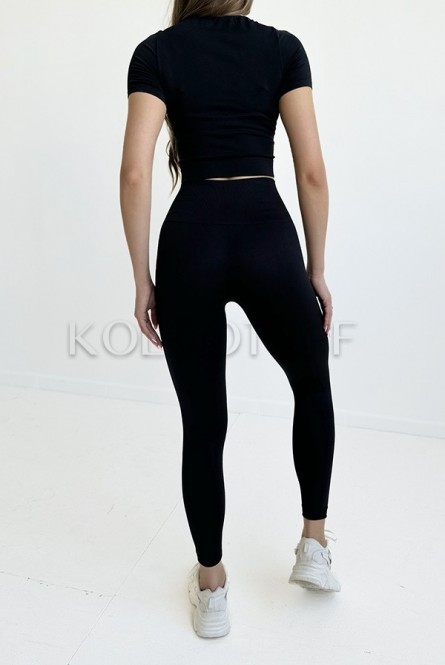 Бесшовные лосины с широким поясом НТФ Leggings Energy оптом