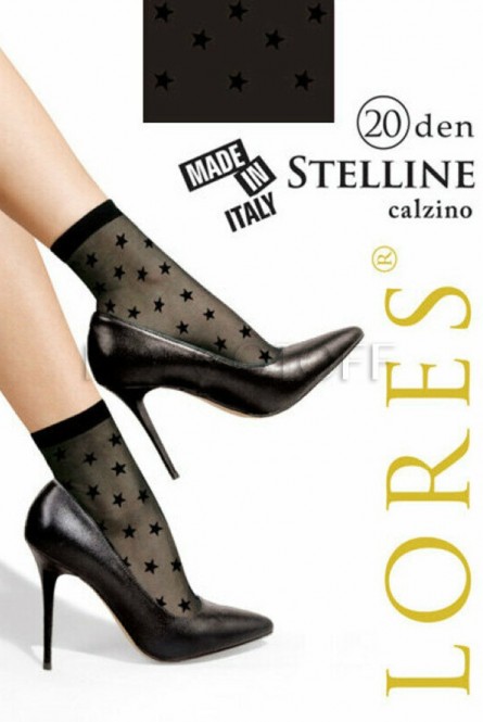 Носки женские с узором оптом LORES Stelline 20 calzino