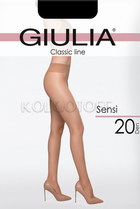 Колготки с заниженной талией оптом GIULIA Sensi 20