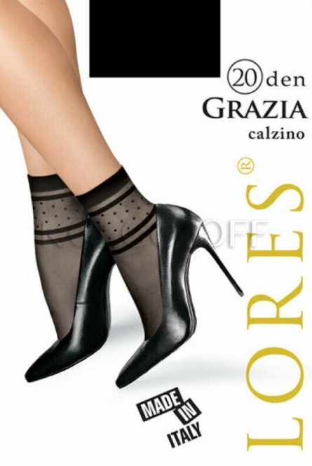 Носки женские с узором оптом LORES Grazia 20 calzino
