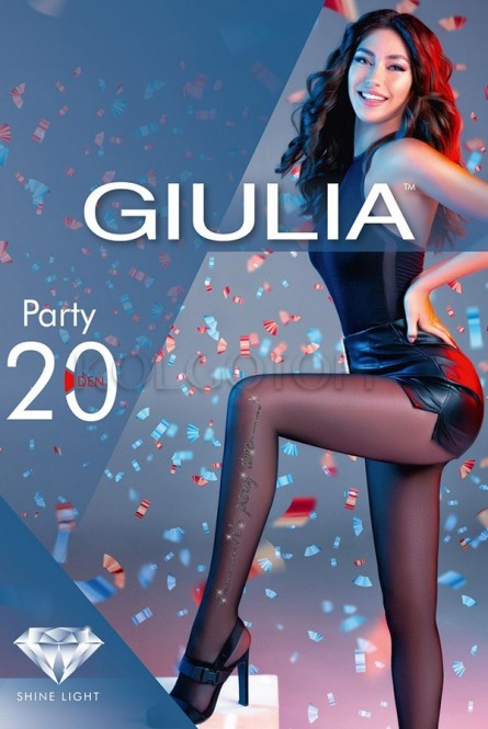 Колготки с люрексом оптом GIULIA Party 20 model 1