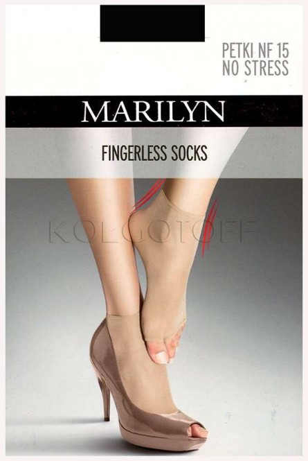 Носки с открытыми пальцами оптом MARILYN Petki NF 15 No Stress
