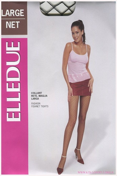 Колготки в крупную сетку оптом ELLEDUE Large Net