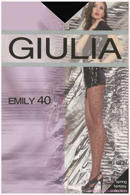 Колготки с узором оптом GIULIA Emily 40 model 13