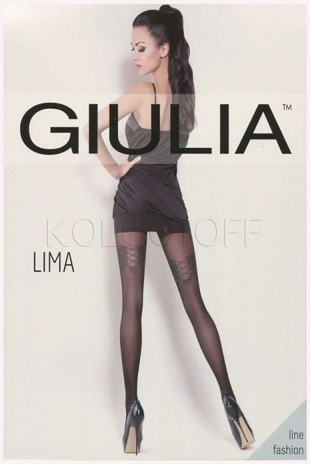 Колготки с узором оптом GIULIA Lima 20 model 4