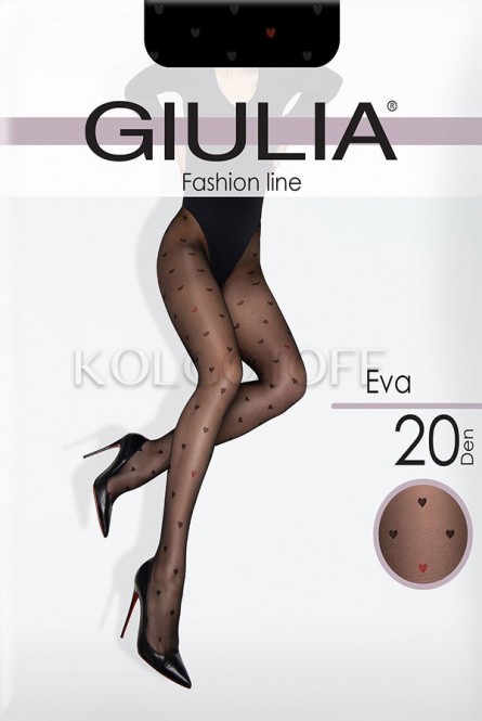 Колготки с узором оптом GIULIA Eva 20 model 1