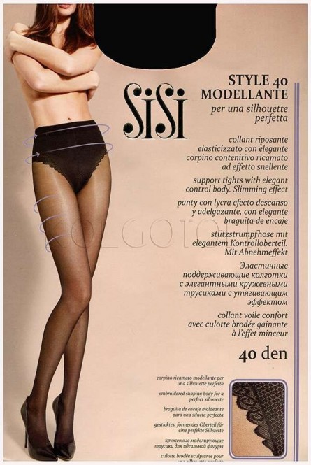 Колготки женские моделирующие оптом SISI Style 40 Modellante 