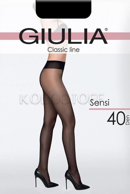 Колготки с заниженной талией оптом GIULIA Sensi 40