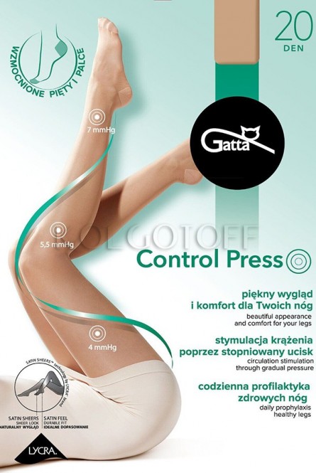 Корректирующие колготки с шортиками оптом GATTA Control Press 20