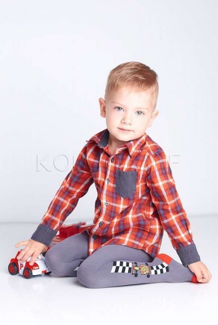 Колготки для мальчиков с хлопком оптом GIULIA D019 kids boy