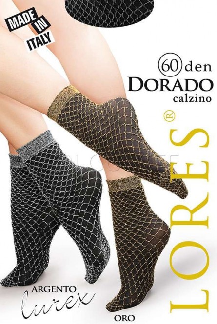 Носки женские с люрексом оптом LORES Dorado 60