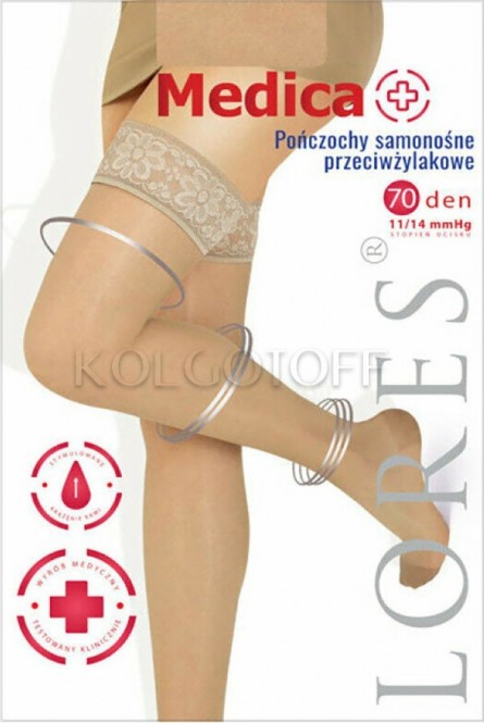 Чулки лечебные оптом LORES Medica 70 
