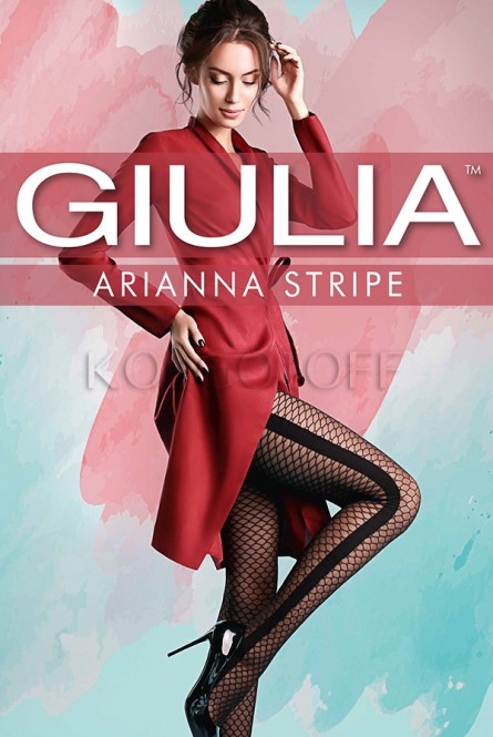 Колготки с узором оптом GIULIA Arianna Stripe 20 model 1