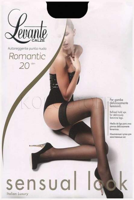 Чулки женские оптом LEVANTE Romantic 20