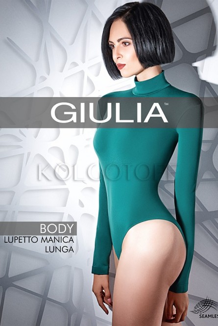 Боди бесшовное оптом GIULIA BODY Lupetto MANICA LUNGA