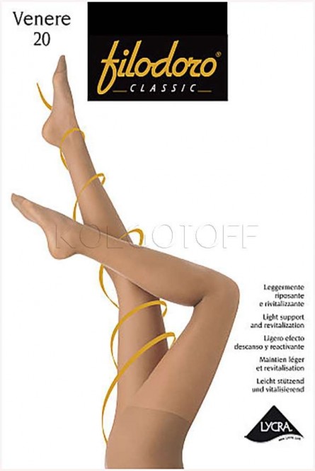 Классические колготки с шортиками оптом FILODORO Venere 20 