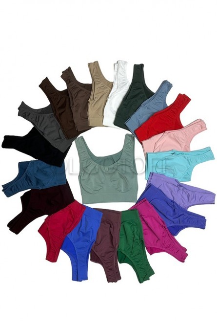 Бесшовный топ оптом TM KOLGOTOFF Top Basic