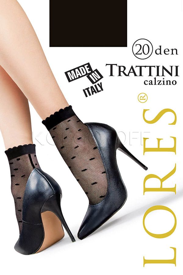 Шкарпетки жіночі з візерунком оптом LORES Trattini 20 calzino