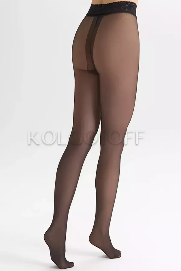 Колготки с силиконовым поясом оптом MARILYNE Erotic Silk 30 Lux Line