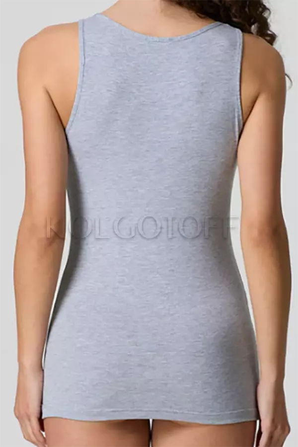 Женская хлопковая майка на широкой бретели оптом JADEA by Intimo Artu 4182