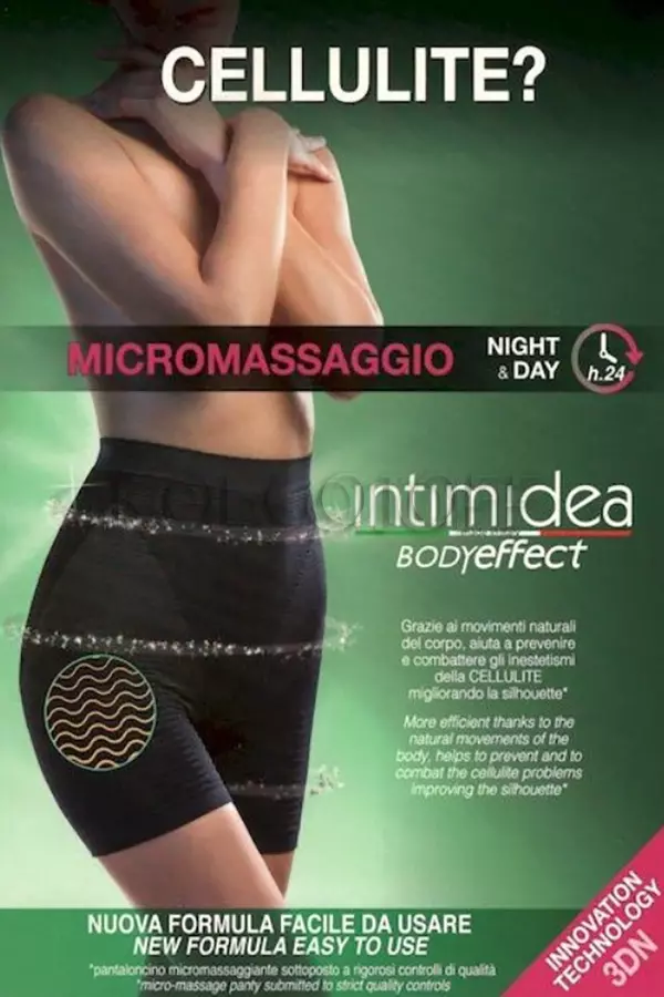 Микромассажные антицеллюлитные шорты оптом INTIMEDIA BODY EFFECT Pantaloncino 411047