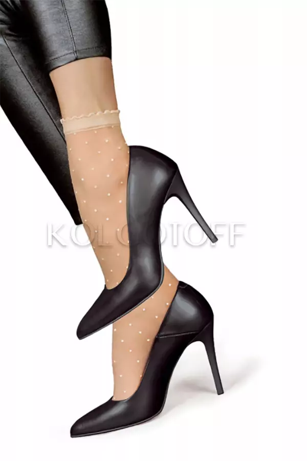 Носки женские с узором оптом LORES Dot 20 calzino