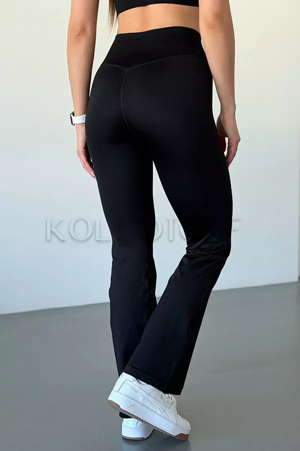 Лосины клёш гладкі оптом KOLGOTOFF Leggings DEFINE FLARED LUXE