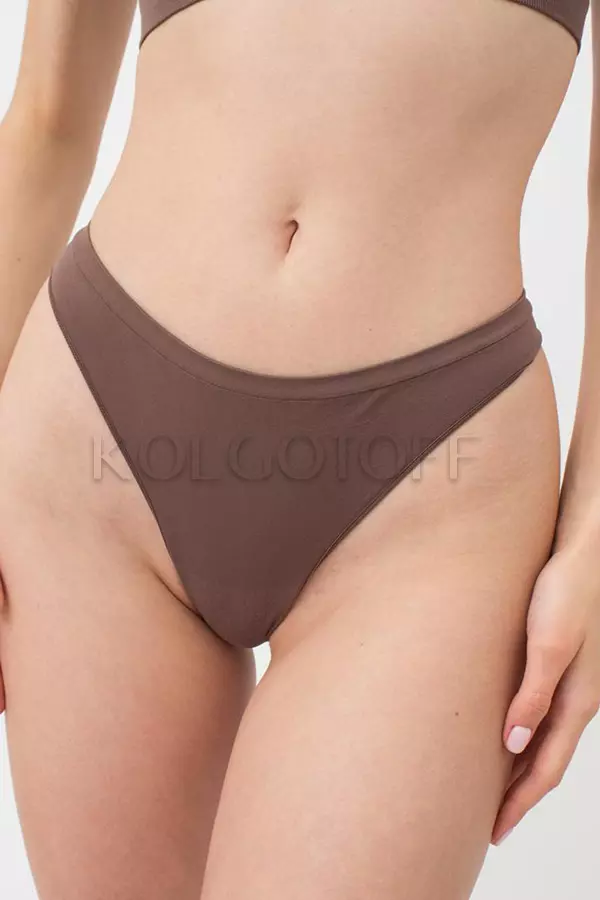 Трусики бесшовные цветные бразилиана оптом GIULIA Brasilian briefs color