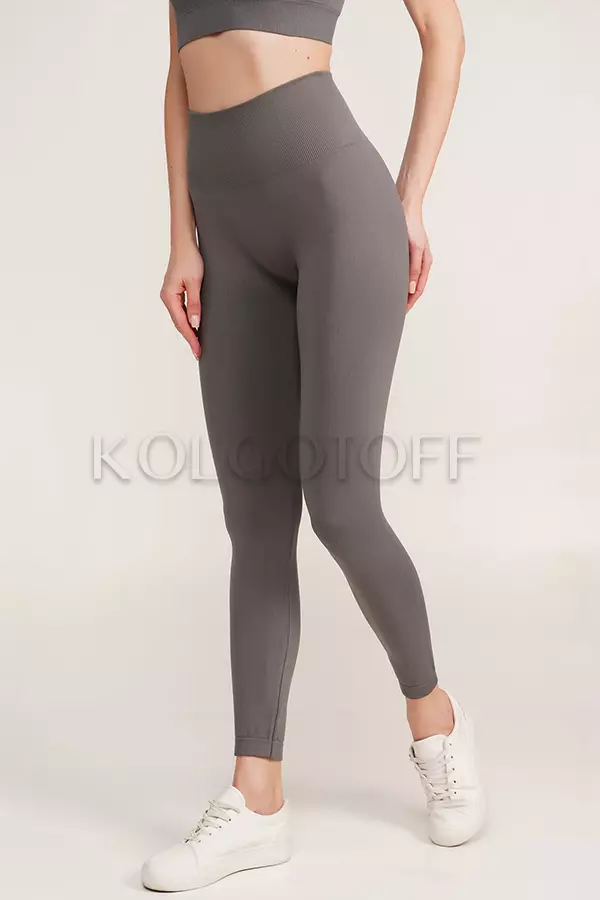 Бесшовные лосины с широким поясом GIULIA Leggings Energy оптом
