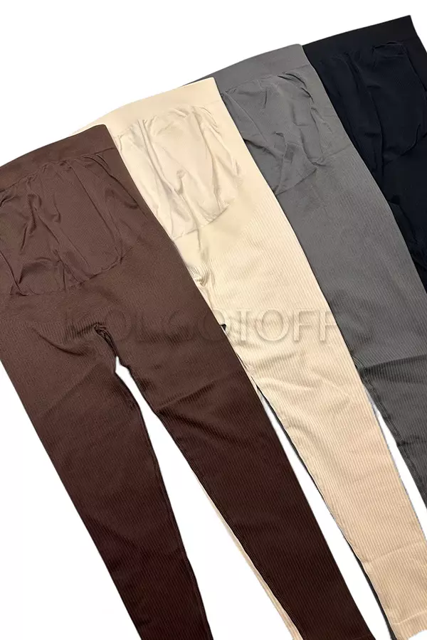 Леггинсы для беременных оптом KOLGOTOFF Leggings Mama RIBBED