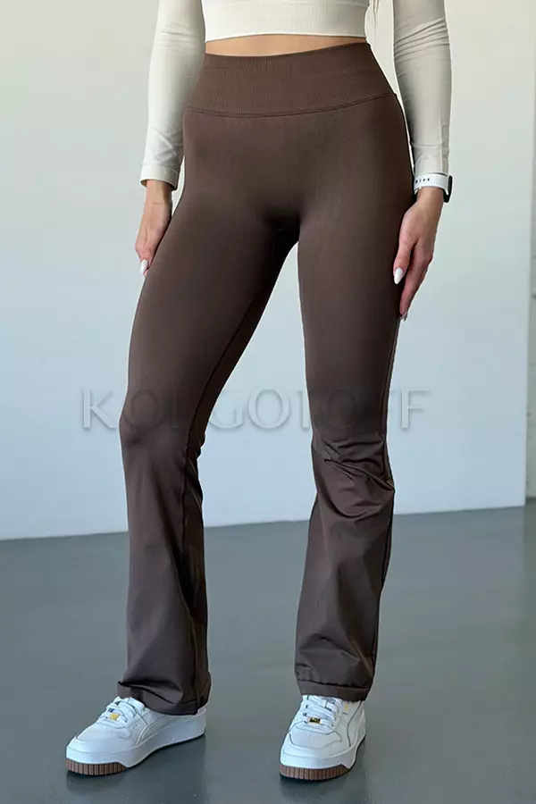 Лосины клёш гладкі оптом KOLGOTOFF Leggings DEFINE FLARED LUXE