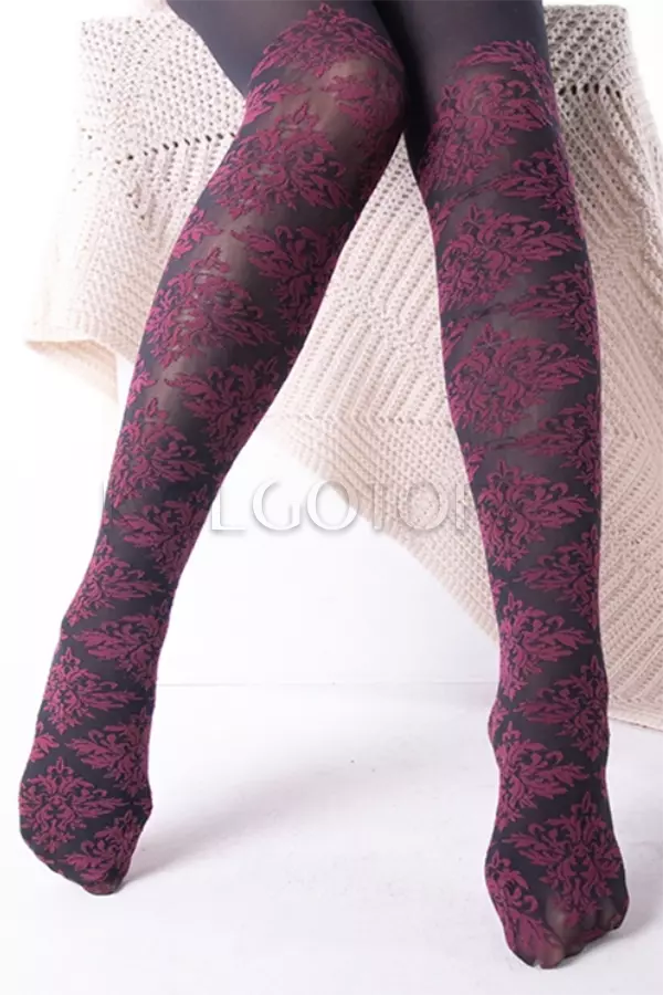 Колготки женские с узором оптом DOLORES Ornament 60