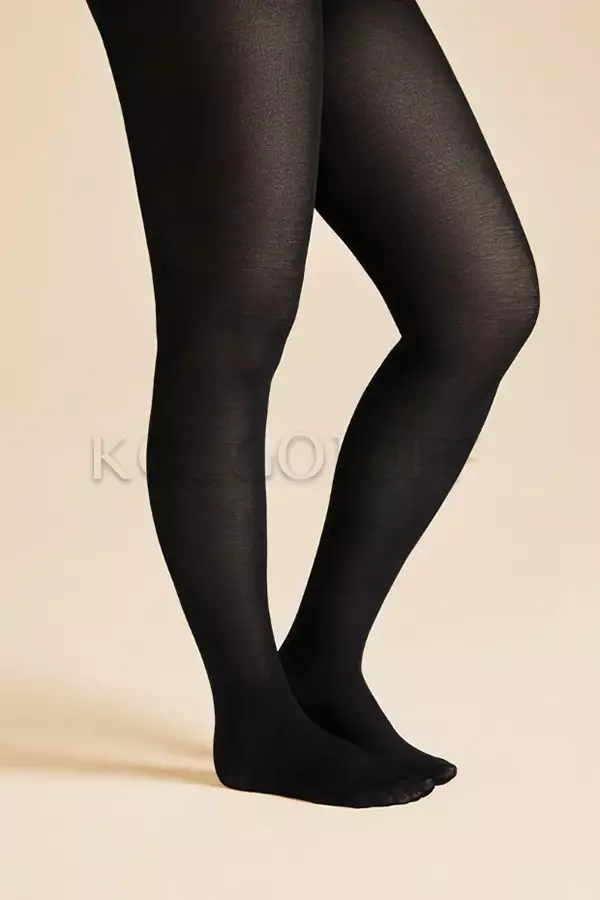 Тёплые колготки с шерстью большого размера оптом OMSA Lasticlana XL