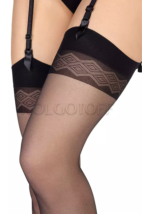 Чулки под пояс оптом ANNES Noel 15