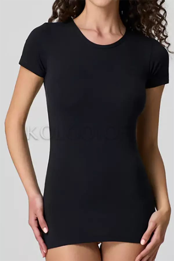 Женская хлопковая футболка оптом JADEA by Intimo Artu 4180 GIROCOLLO