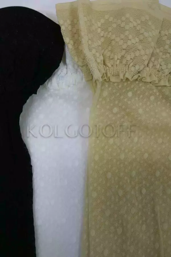 Сетчатые чулки с узором в точку DOLORES Lucia 20