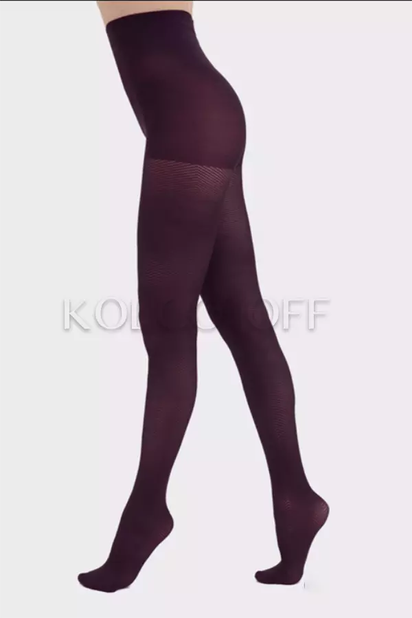 Колготки с узором оптом GIULIA Inlay Waves 60 model 1