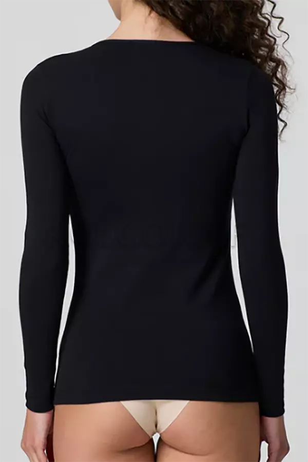 Женская хлопковая кофта с длинным рукавом JADEA Scollo Lollo Art 4056