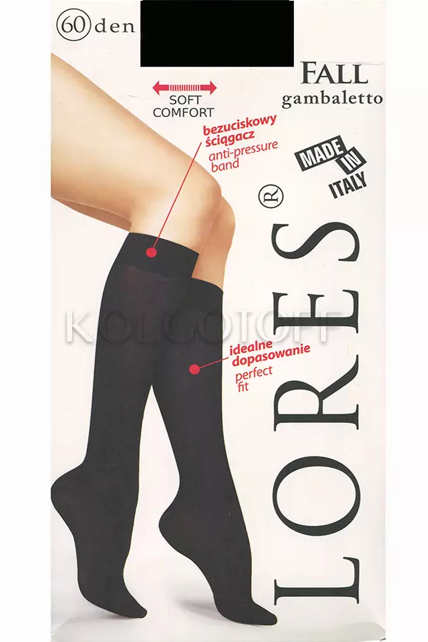 Гольфы женские оптом LORES FALL 60 gambaletto
