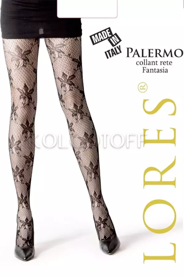 Колготки женские c узором оптом LORES PALERMO