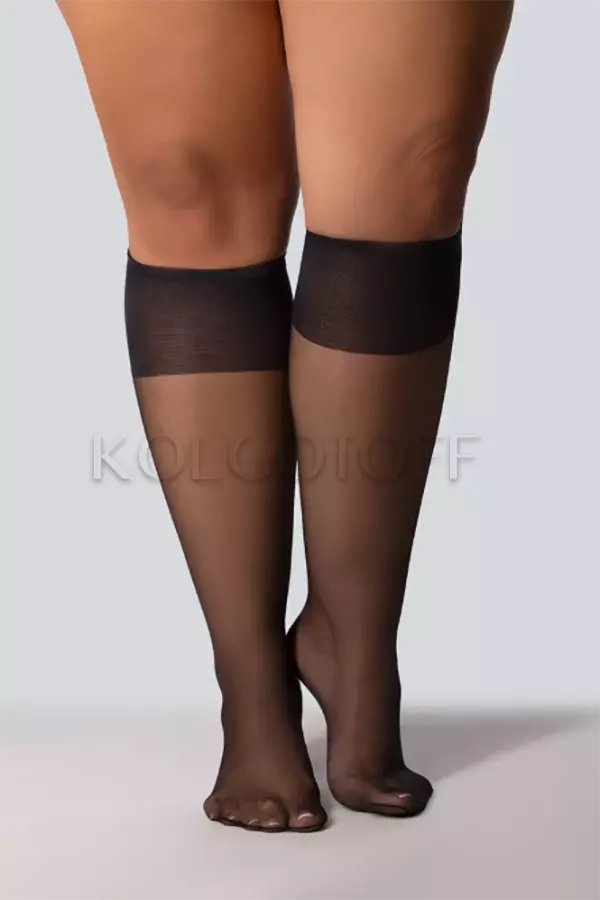 Гольфы женские большого размера оптом MONA CHARLOTTE 20 knee-high socks